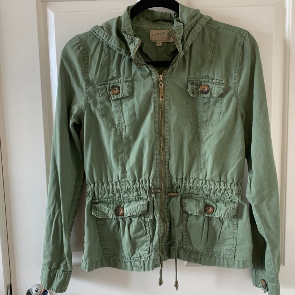 Olive Anorak Utility Jacket